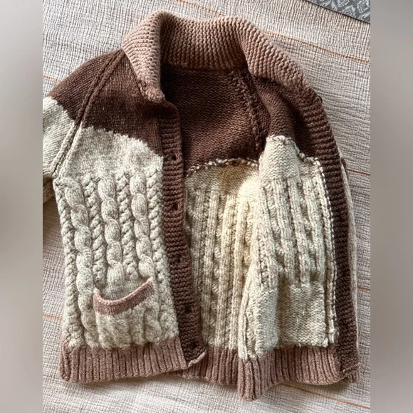 Vintage Buffalo Wool Sweater / Jacket - Picture 9 of 16